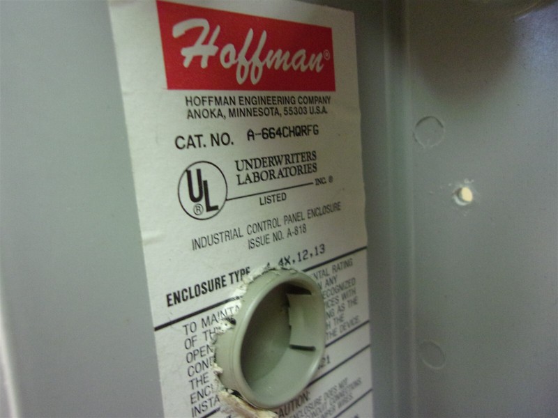 Hoffman A-664CHQRFG Box w/ 6 Vishay Spectral 534-1-1 *FREE SHIPPING*