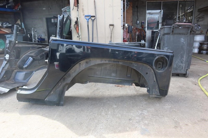 2007-2018 Jeep Wrangler JK 2 Door OEM Left LH Driver Quarter Panel Cut 68003229
