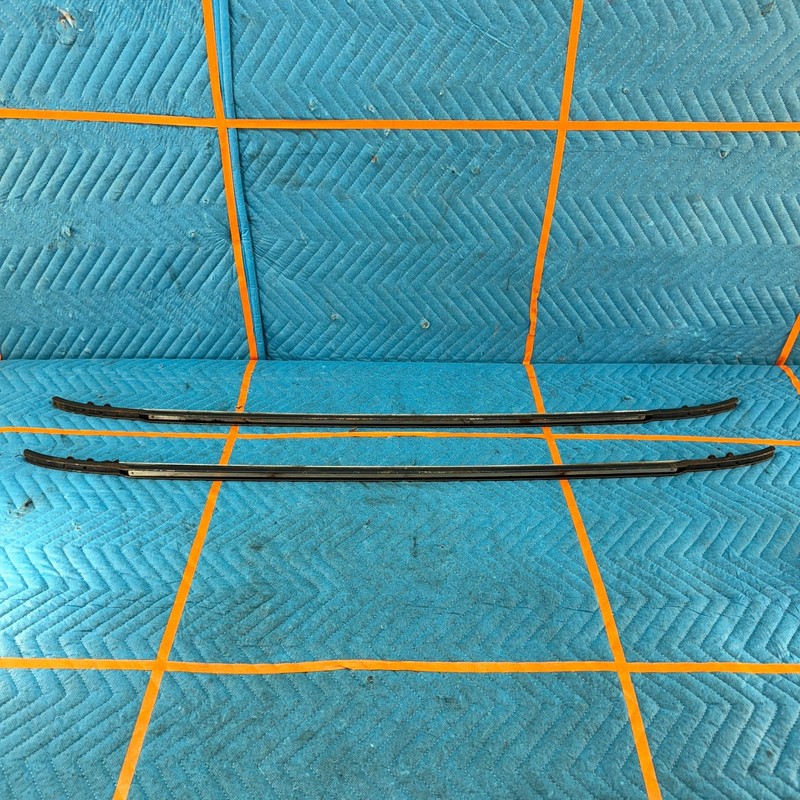 1989–91 Chrysler TC Maserati Convertible Top Weatherstrip Retainer Rails Set OEM