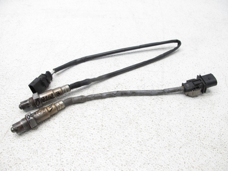09-17 AUDI B8 A4 A5 8T FWD QUATTRO 2.0 TFSI O2 OXYGEN SENSOR SET OEM 092623