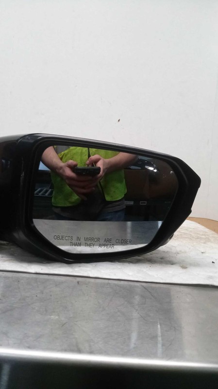 2018 Honda Civic Right Door Mirror Assembly Blue 275451 124K Miles