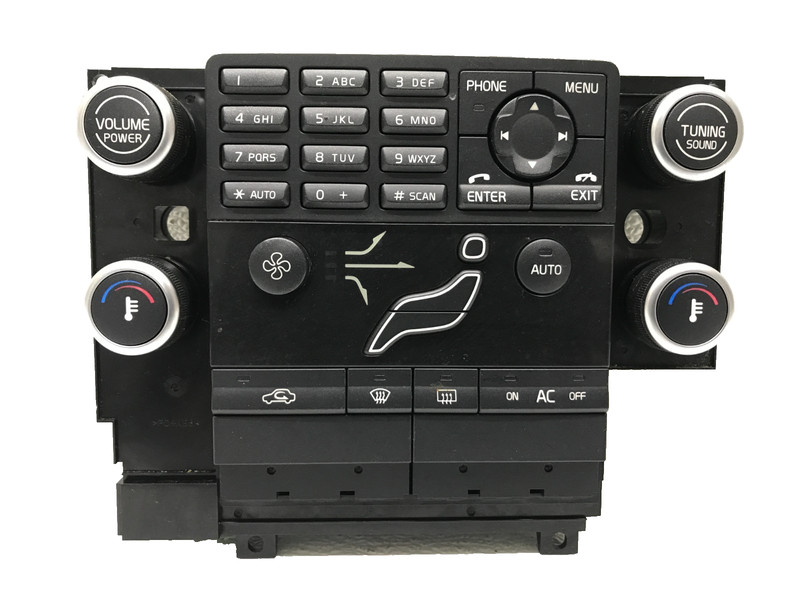 2010 Volvo XC60 A/C Climate Control Panel Temp OEM 30782905