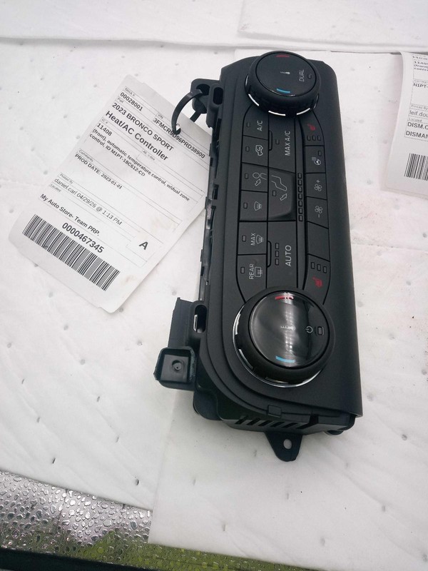 2023 Ford Bronco Sport A/C Selector Switch OEM N1PT-18C612-GB 28K Miles