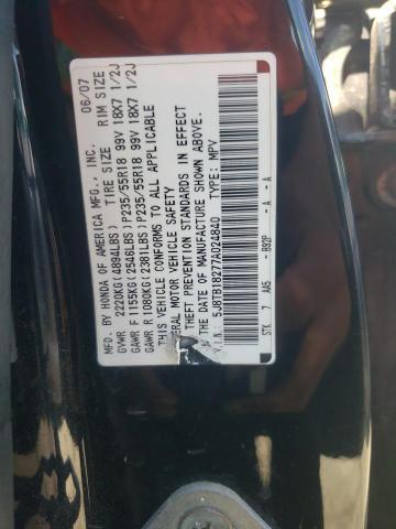 2007 Acura RDX A/C Selector Switch Black 441744 Used 294K Miles