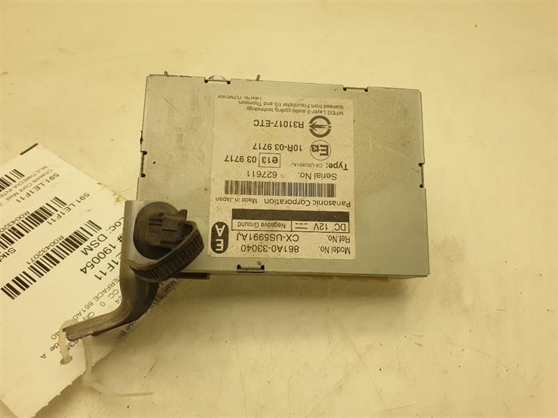 2011 LEXUS ES350 MULTIMEDIA INTERFACE CONTROL MODULE ASSEMBLY