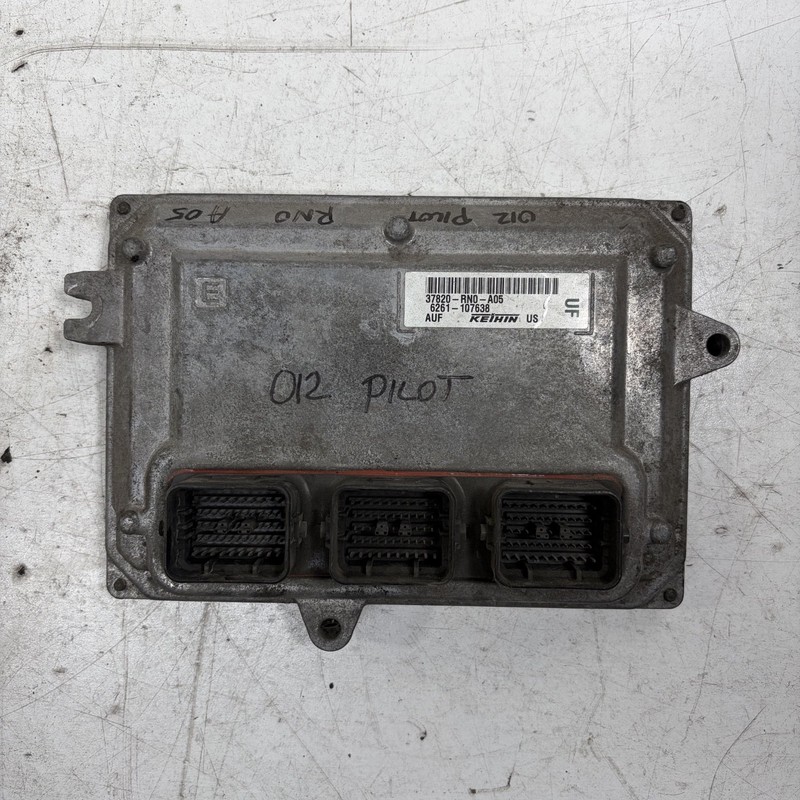 12 Honda Pilot ECU/ECM Engine Control Unit Module 37820-RN0-A05 OEM