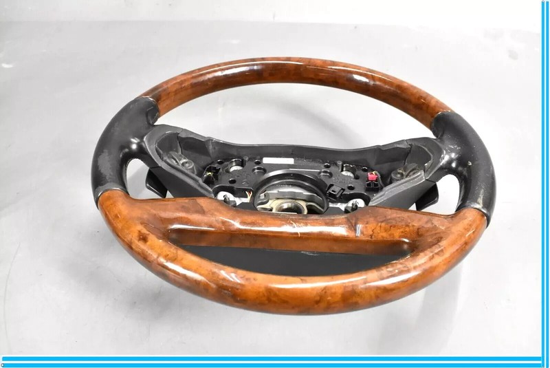 10-14 Mercedes W216 CL550 S550 S400 Steering Wheel w/Paddle Shifters Black OEM