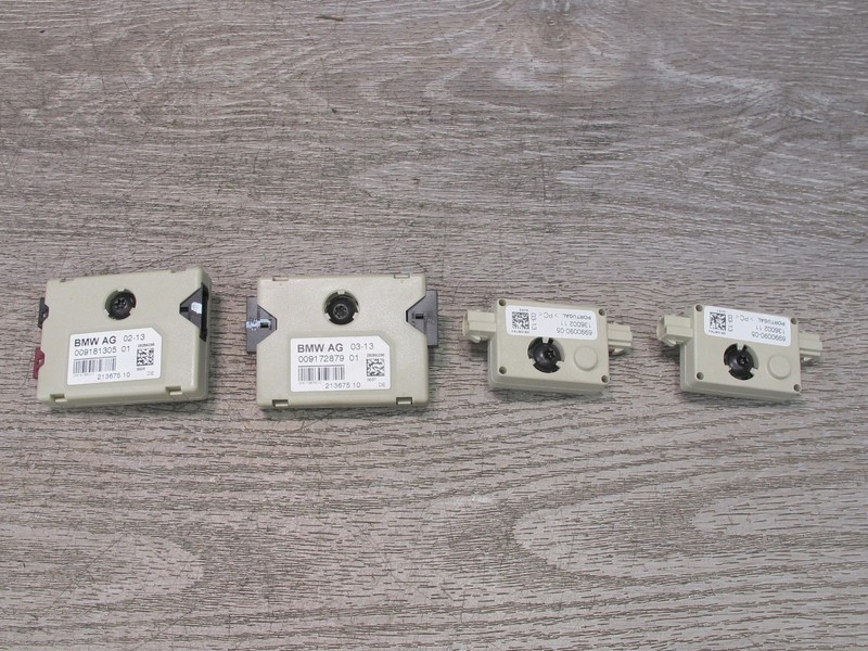 2008-2014 BMW E71 X6 RADIO ANTENNA AMPLIFIER AMP MODULE SET OF 4