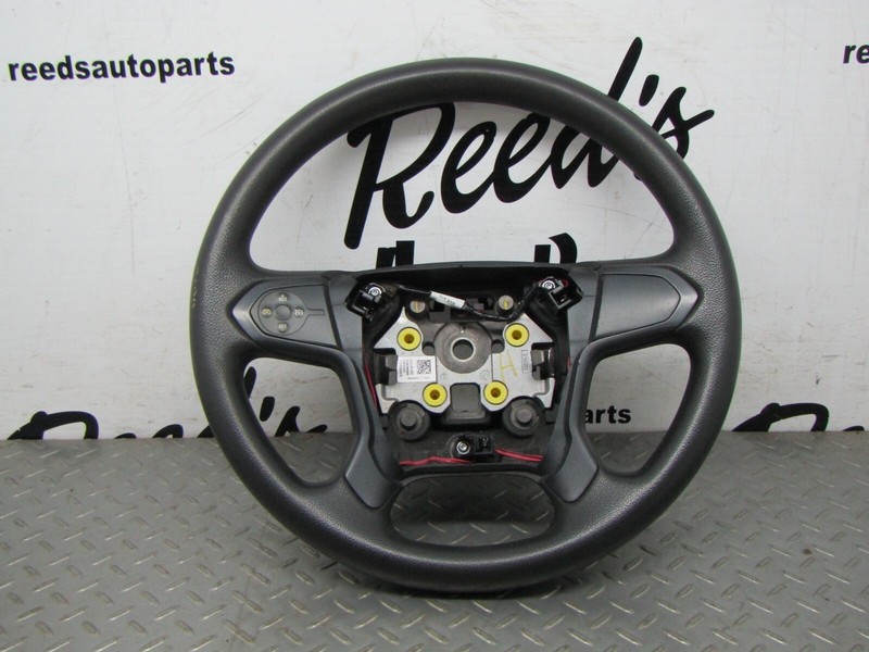 19-22 GM SILVERADO 1500 2500 3500 STEERING WHEEL WITH CRUISE CONTROL USED OEM