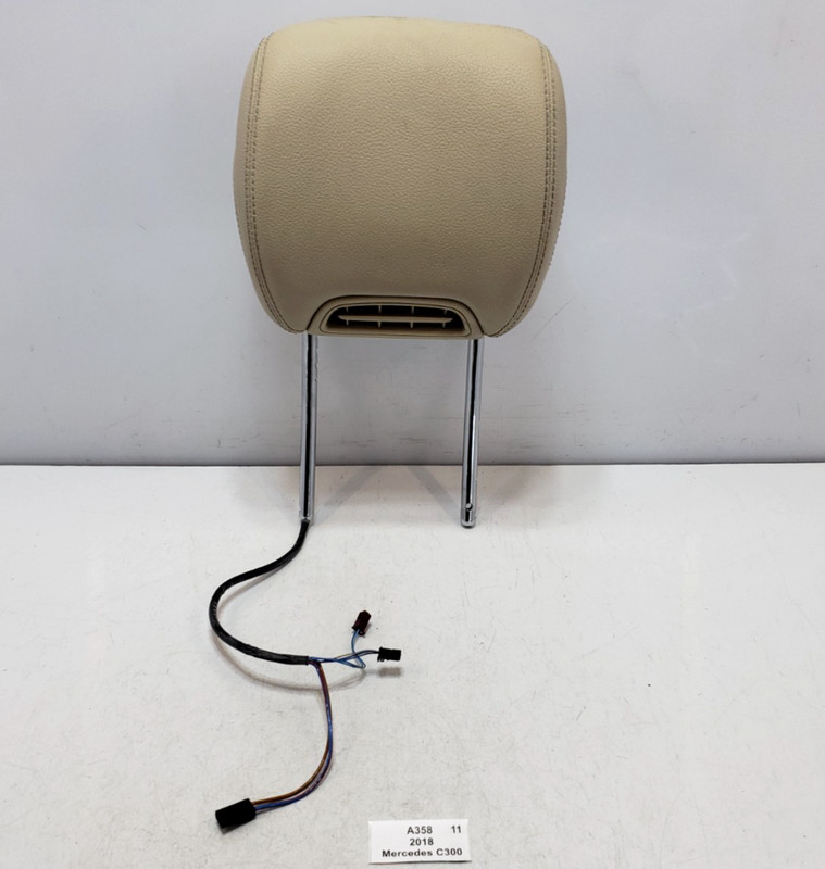 ✅ 17-23 OEMMercedes C300 A205 Front Right Passenger Headrest Head Rest Beige