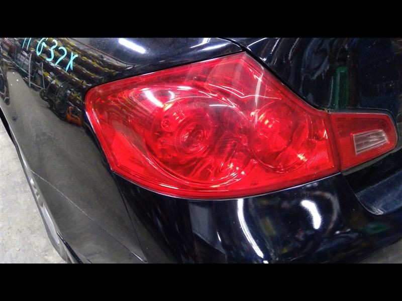 Driver Tail Light Sedan Fits 09-13 INFINITI G37 667525