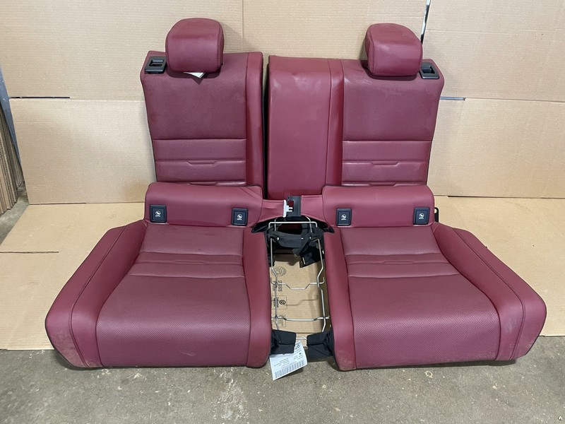 2015-2016 LEXUS RC350 REAR SECOND 2ND ROW SEAT LEATHER COMPLETE SET OEM
