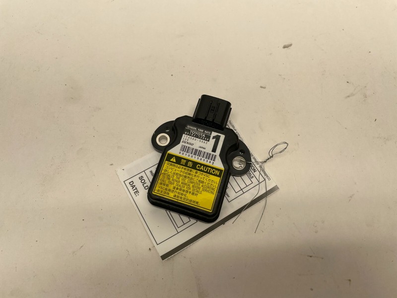 2007-2009 LEXUS LS460 LS600 STABILITY YAW RATE SENSOR CONTROL MODULE 89183-12040