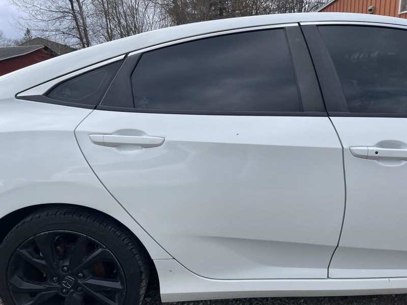 2016-2021 Honda Civic Right Passenger Side Rear Door White