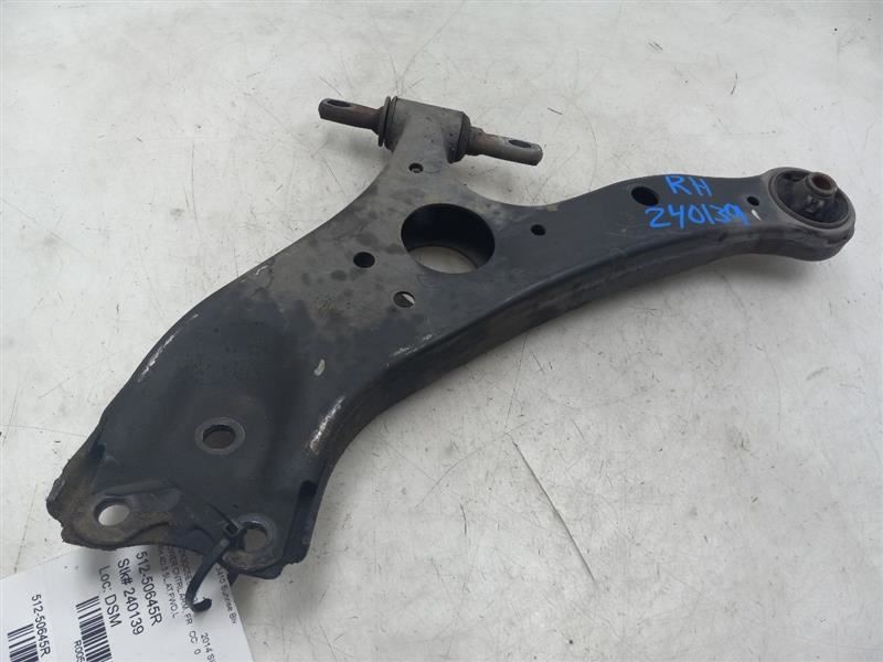 11-19 TOYOTA SIENNA 3.5L FWD AT PASSENGER SIDE FRONT LOWER CONTROL ARM