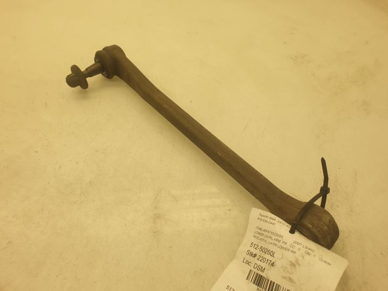 07-12 LEXUS LS460 FRONT LEFT DRIVER SIDE LOWER CONTROL ARM