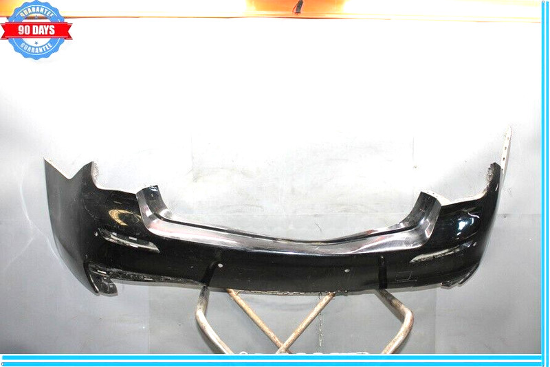 09-15 BMW 750Li F01 Rear Bumper Cover Assembly W/ Park Assist Black Oem