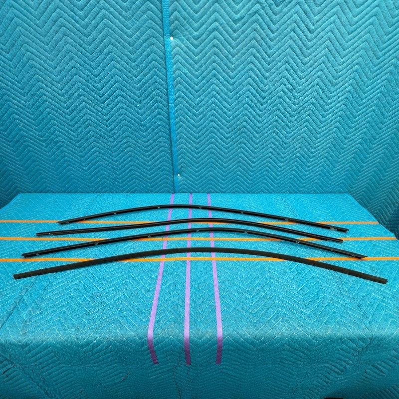 2010–2015 Chevrolet Camaro Upper Window Molding and Weatherstrip Set OEM