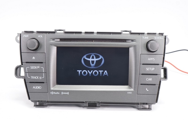 TOYOTA PRIUS Navigation Screen Radio Receiver Display CD ✅TESTED OEM 2012 - 2015