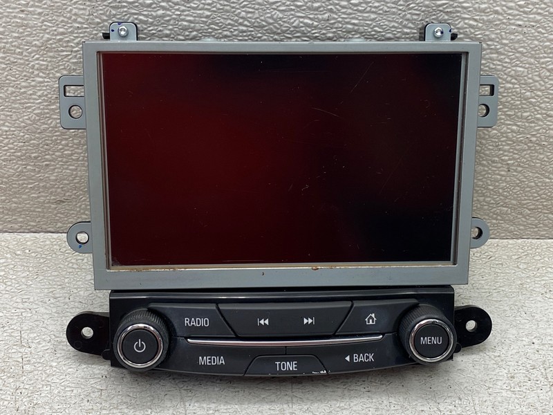 17 BUICK ENVISION INFORMATION DISPLAY SCREEN RADIO CONTROL PANEL OEM LOT779