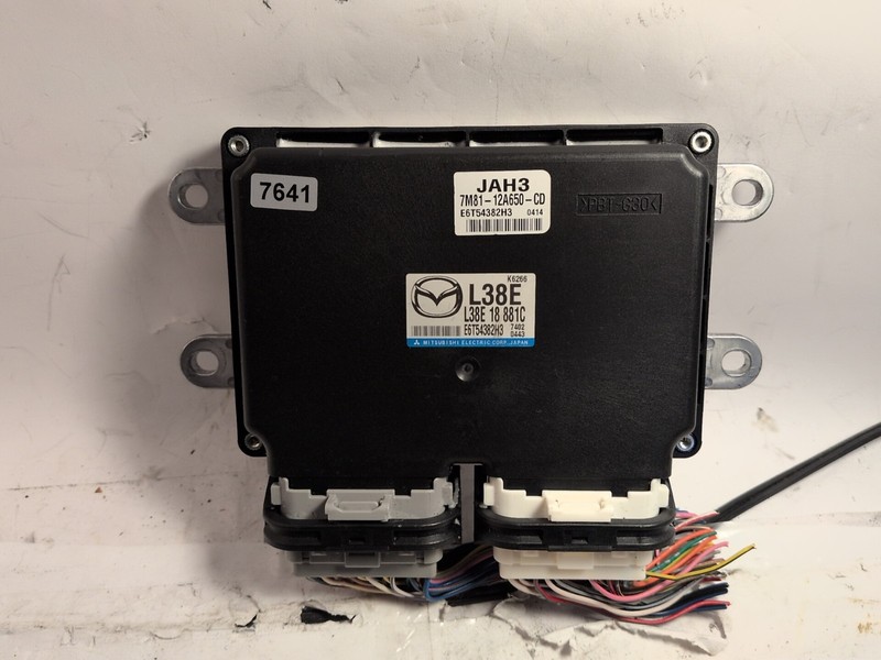 2007 MAZDA 6 ENGINE CONTROL MODULE # L38E18881C, JAH3 ,7M81-12A650-CD