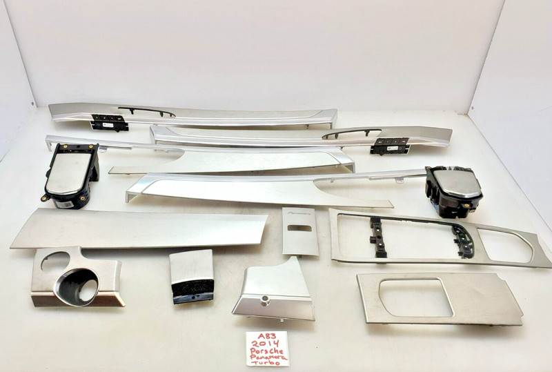 ✅ 10-16 OEM Porsche Panamera Turbo 970 Front Rear Left Right Interior Trim SET