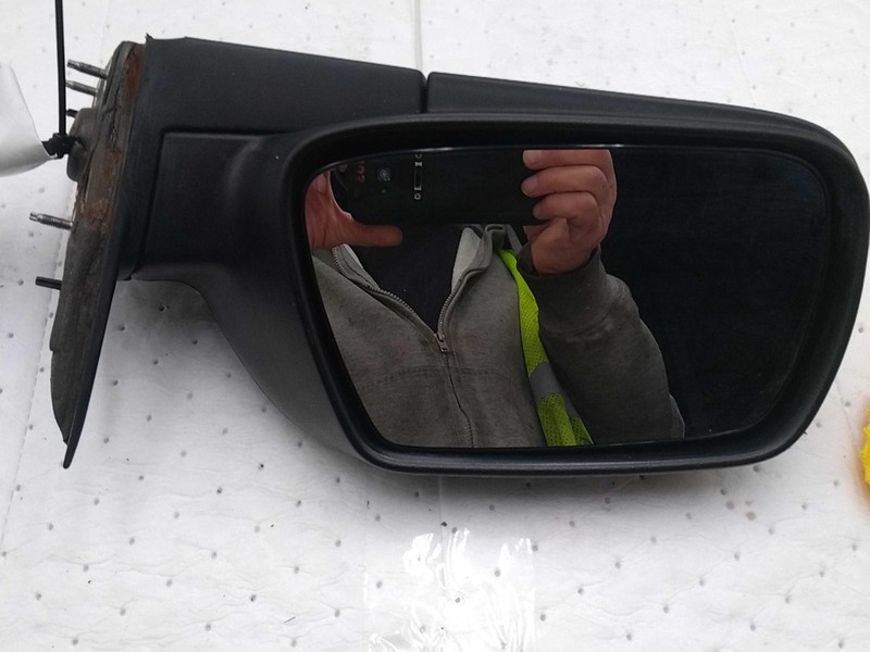Used Left Door Mirror fits: 2005 Jeep Grand cherokee Power heated w/driver side