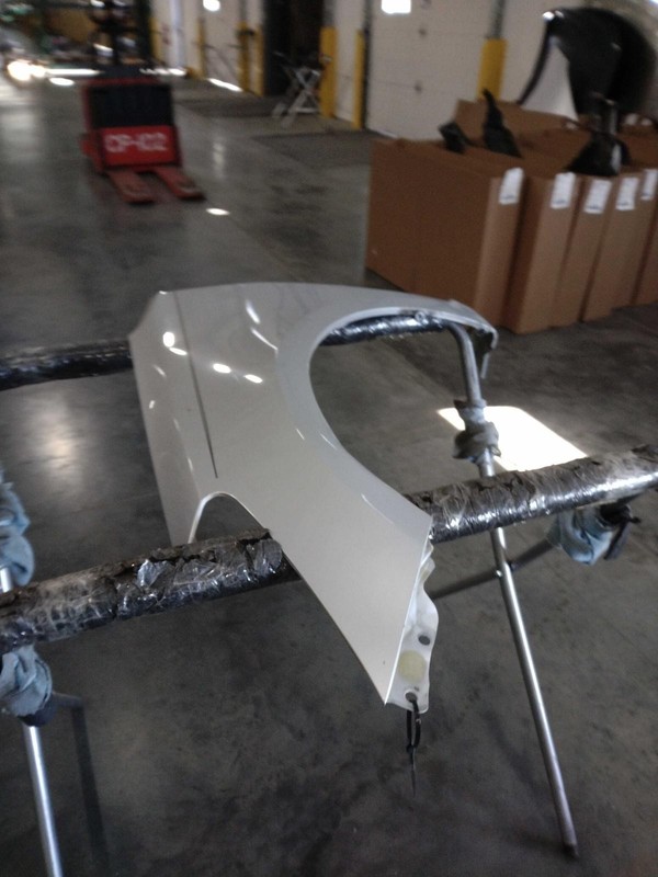 2017 KIA Forte Left Fender Silver Good Condition OEM 35054 80000 Miles