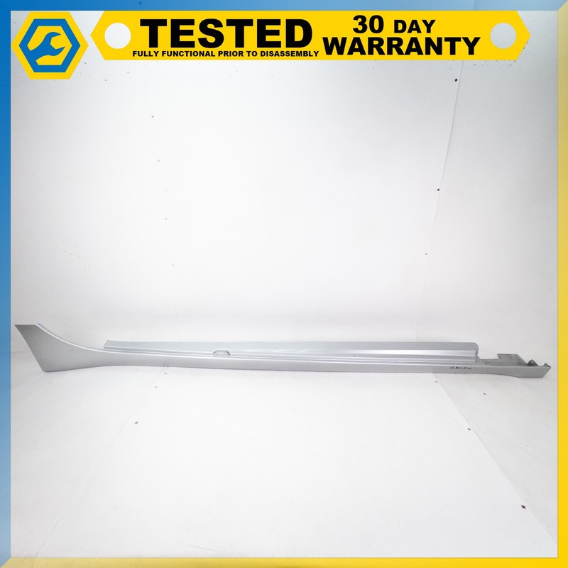 10-19 JAGUAR XJ RIGHT PASSENGER SIDE SKIRT ROCKER PANEL COVER MOLDING OEM