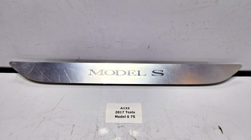 ✅ 2016-2020 OEM Tesla Model S Front Left Driver Lower A Pillar Trim Door Sill