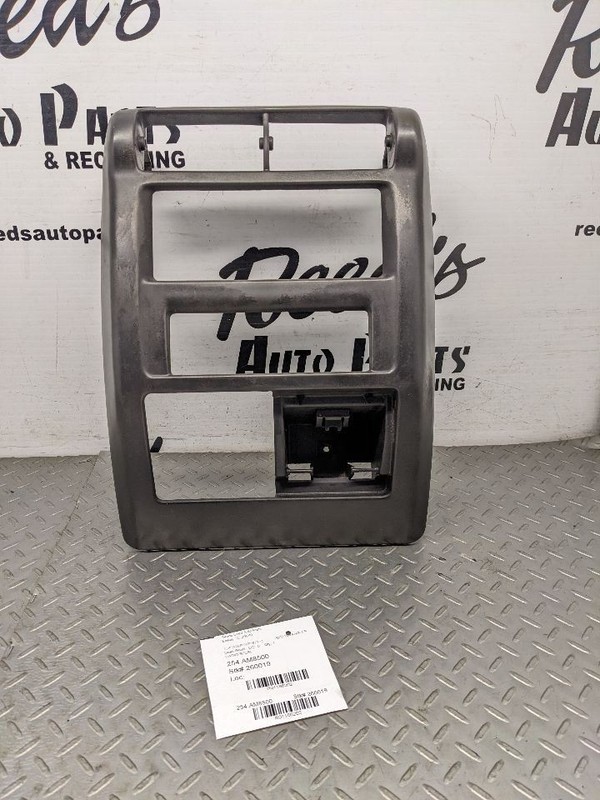 97-02 JEEP TJ WRANGLER DASH CENTER RADIO TRIM BEZEL OEM 1186202