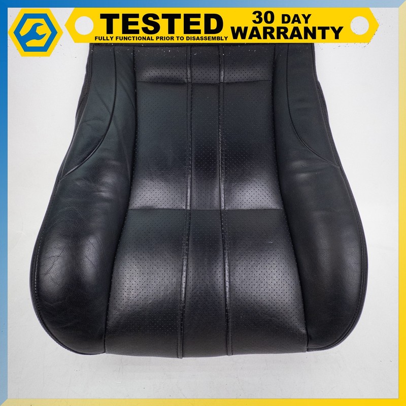 10-19 JAGUAR XJ XJR FRONT RIGHT SIDE SEAT BOTTOM LOWER CUSHION Black OEM