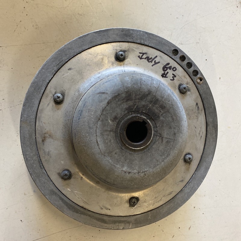 1980’s Polaris Indy 600 Snowmobile Secondary Driven Clutch Good #3