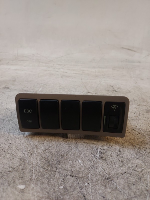 2006-2008 Hyundai Sonata ESC Switch and Interior Light Dimmer w/ Beige Bezel OEM