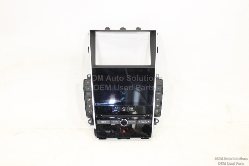 2017-2022 INFINITI Q60 DASH INFO DISPLAY SCREEN / A/C CLIMAT CONTROL OEM