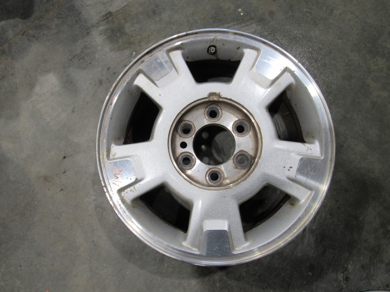 2009-2014 FORD F150 PICKUP WHEEL 17x7-1/2 ALUMINUM 5 SPOKE RAISED SPOKE ENDS