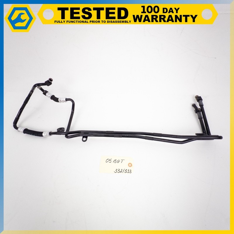 03-10 BENTLEY CONTINENTAL GT FRONT OIL COOLER LINE AXLE DIFFERENTIAL OEM
