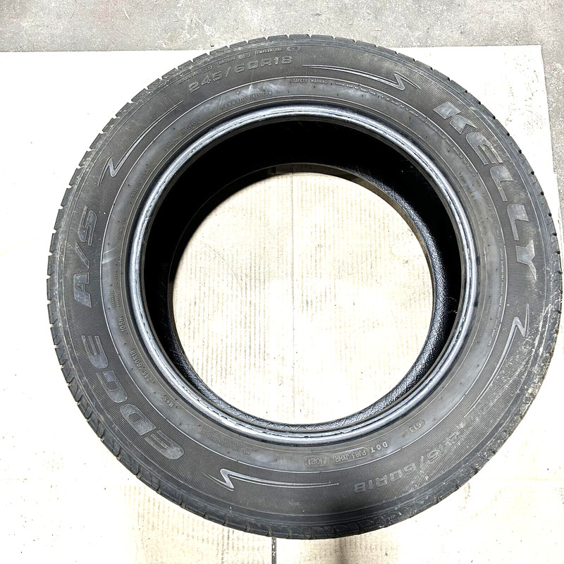 USED TIRE 245 / 60 R18 KELLY EDGE A/S M+SSUV 7/32=5,5mm
