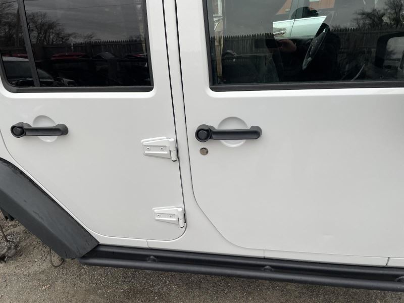 2007-18 JEEP WRANGLER TJ RIGHT ROCKER W/POST WHITE PC: PW7 3.6L AT AWD 35K 38317