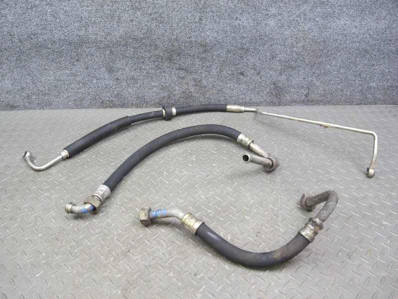 1987-1988 PORSCHE 928 S OIL PRESSURE HOSE LINE SET OF 3