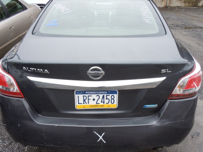 2013-2015 Nissan Altima Sedan Rear Trunk Deck Lid W/ Camera OEM KBC