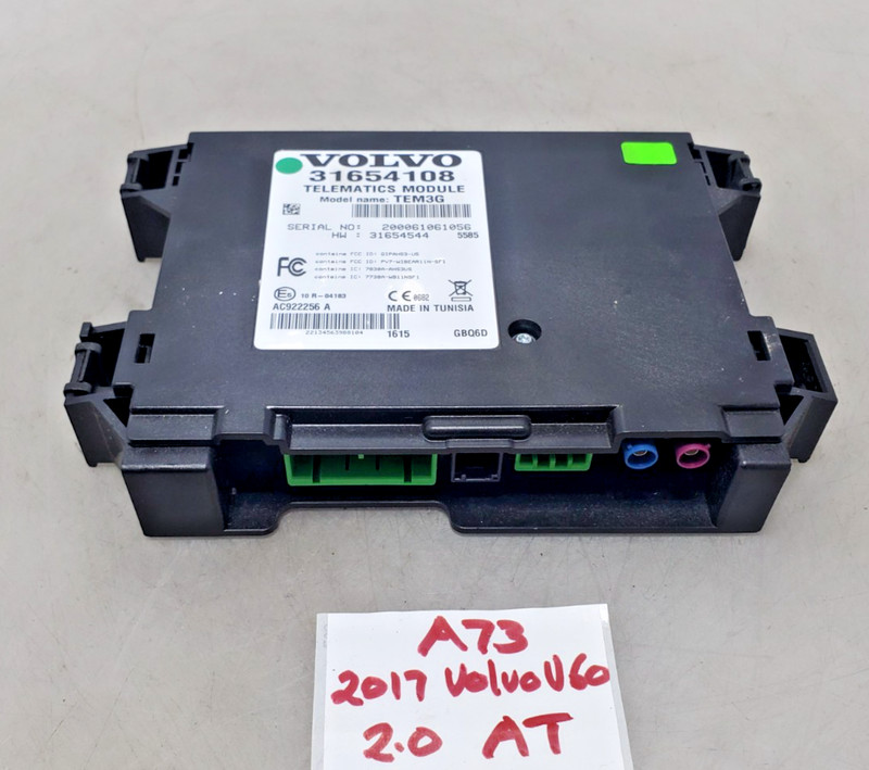✅ 2014-2018 OEM Volvo V60 S60 Telematics Control Module Unit