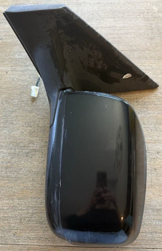 2008-2015 Nissan Rogue Driver Left Side View Power Door Mirror Black OEM