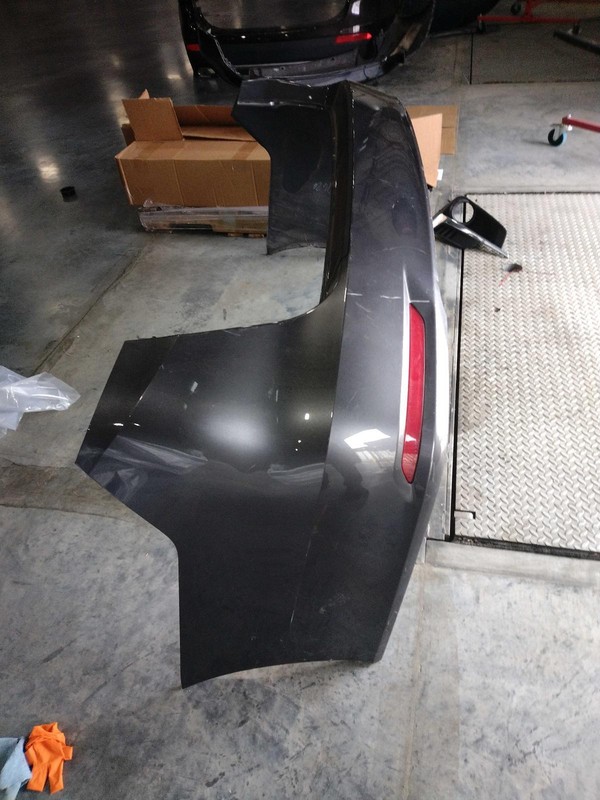 Used Rear Bumper Assembly Rear fits: 2019 Honda Odyssey w/o park assist Rear Gra