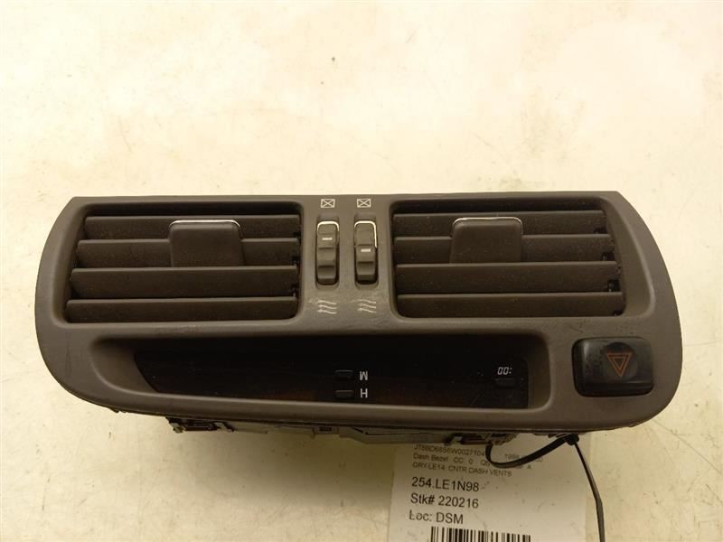 1998 LEXUS GS300 CENTER MOUNTED VENTS BEZEL