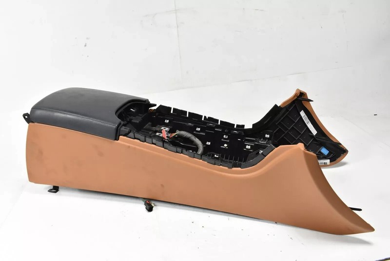 10-15 Jaguar XJ XJL X351 Center Console Leather Arm Rest Assembly C2D3250 OEM