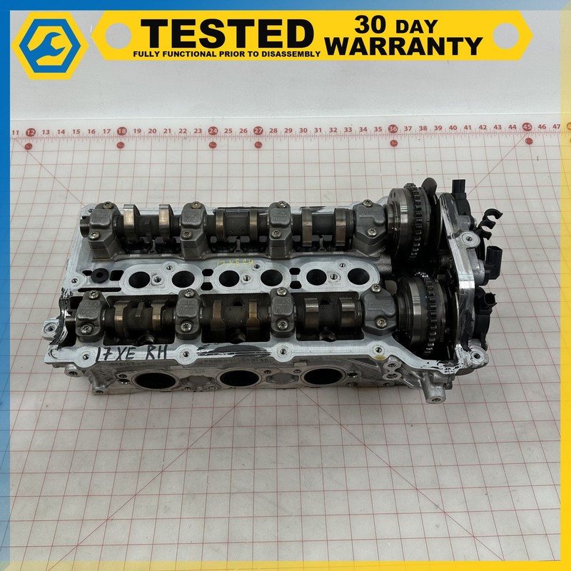 17-19 JAGUAR XE 3.0L ENGINE MOTOR RIGHT CYLINDER HEAD OEM