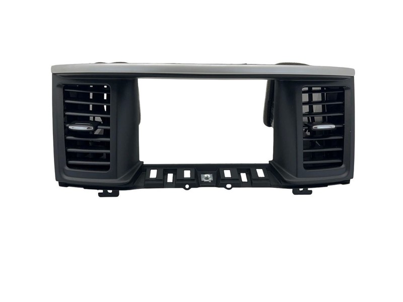 2013-2019 Nissan Pathfinder Center Screen Radio Bezel Trim Vent Black/Silver