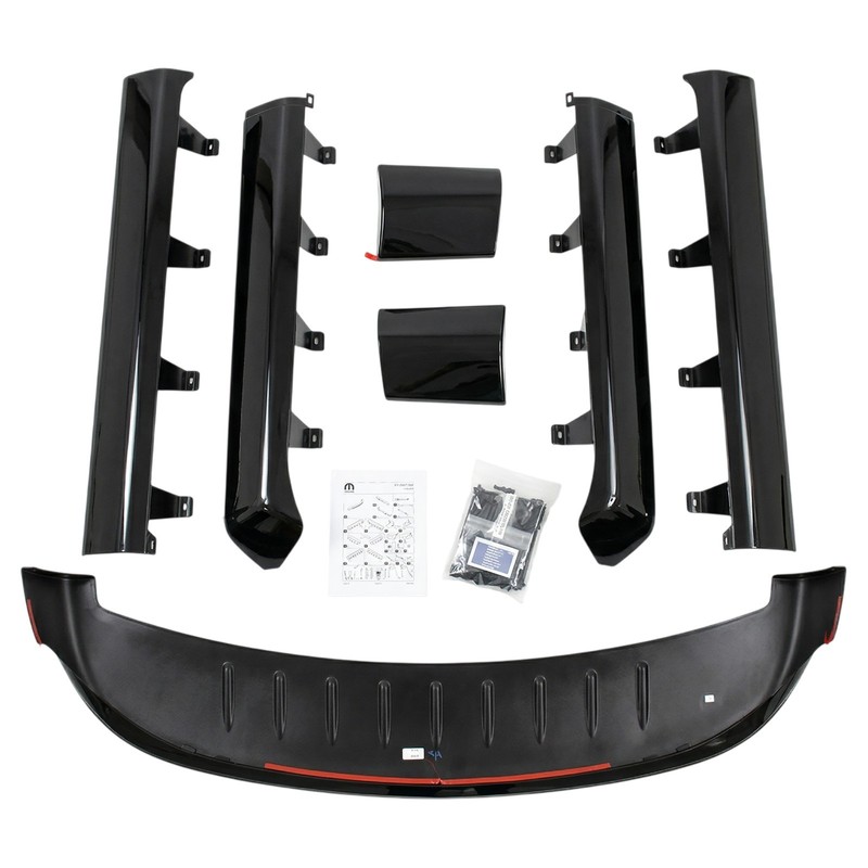 Dodge Ram 1500 Truck Body Kit 82211366 Ground Effects Molding Accents OEM Black