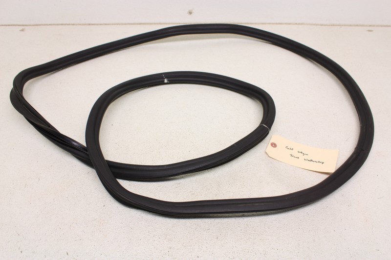 MK7 VW Golf Alltrack Rear Trunk Weatherstrip Seal Strip Sportwagen Oem 2015-2019